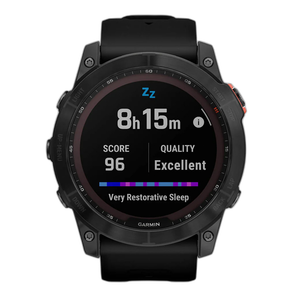 Garmin Fenix 7X Solar - Slate grey with black band | 010-02541-01