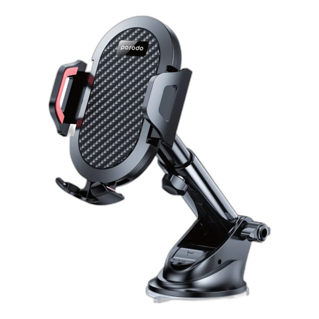 Porodo ABS + Silicone 360° Rotatable Universal Car Mount