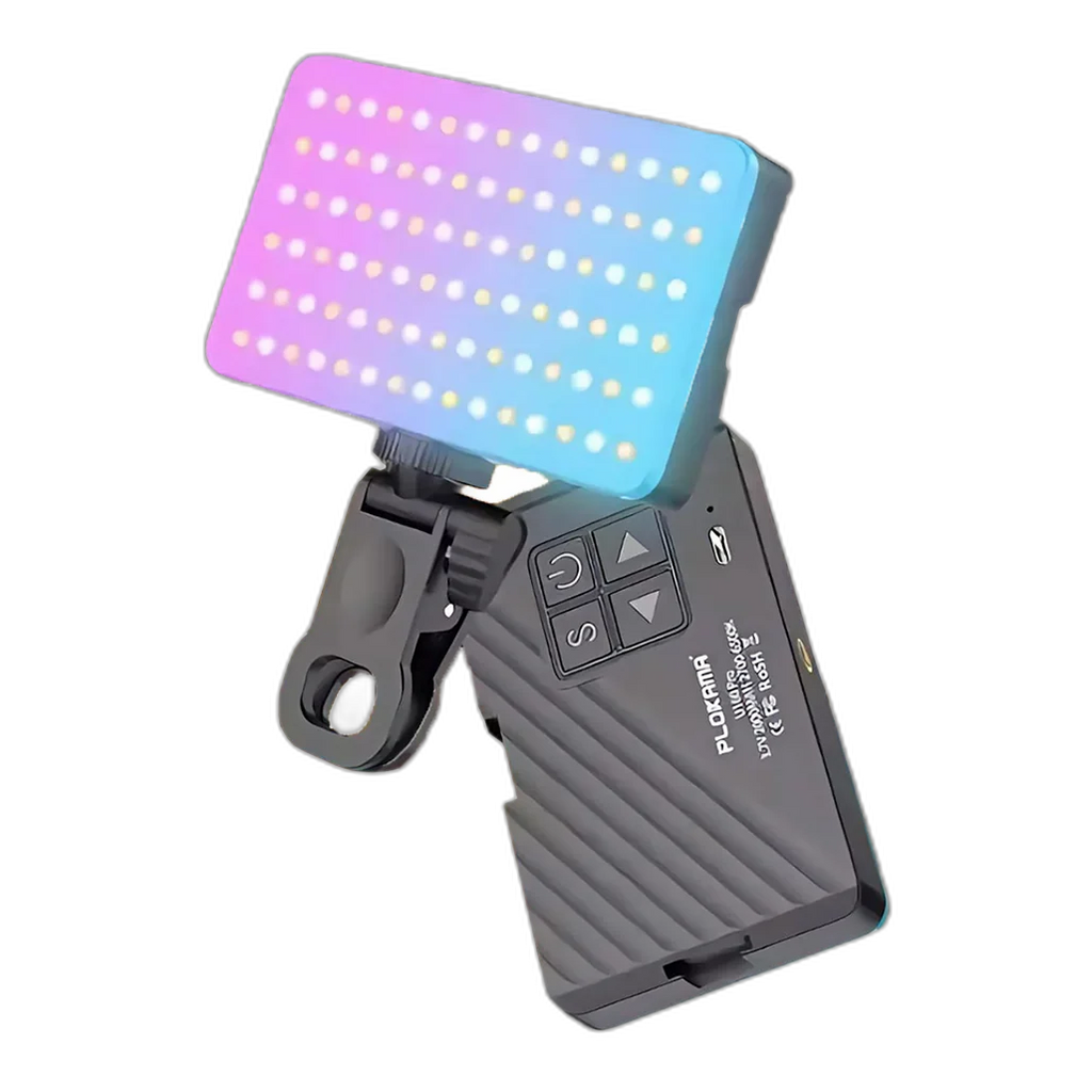 Plokama U160 Pro RGB Portable LED Flashlight