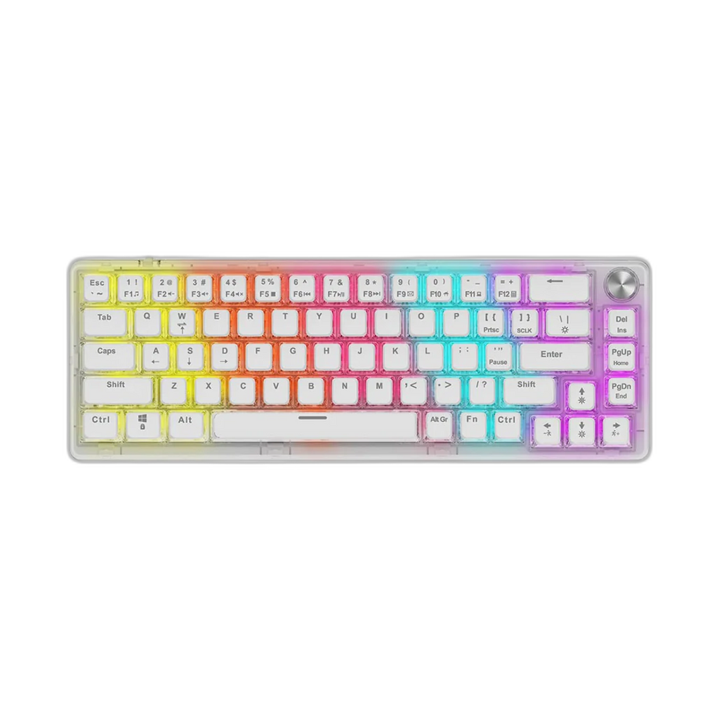 Porodo PDX223 Gaming Pudding Keycaps Mechanical Keyboard