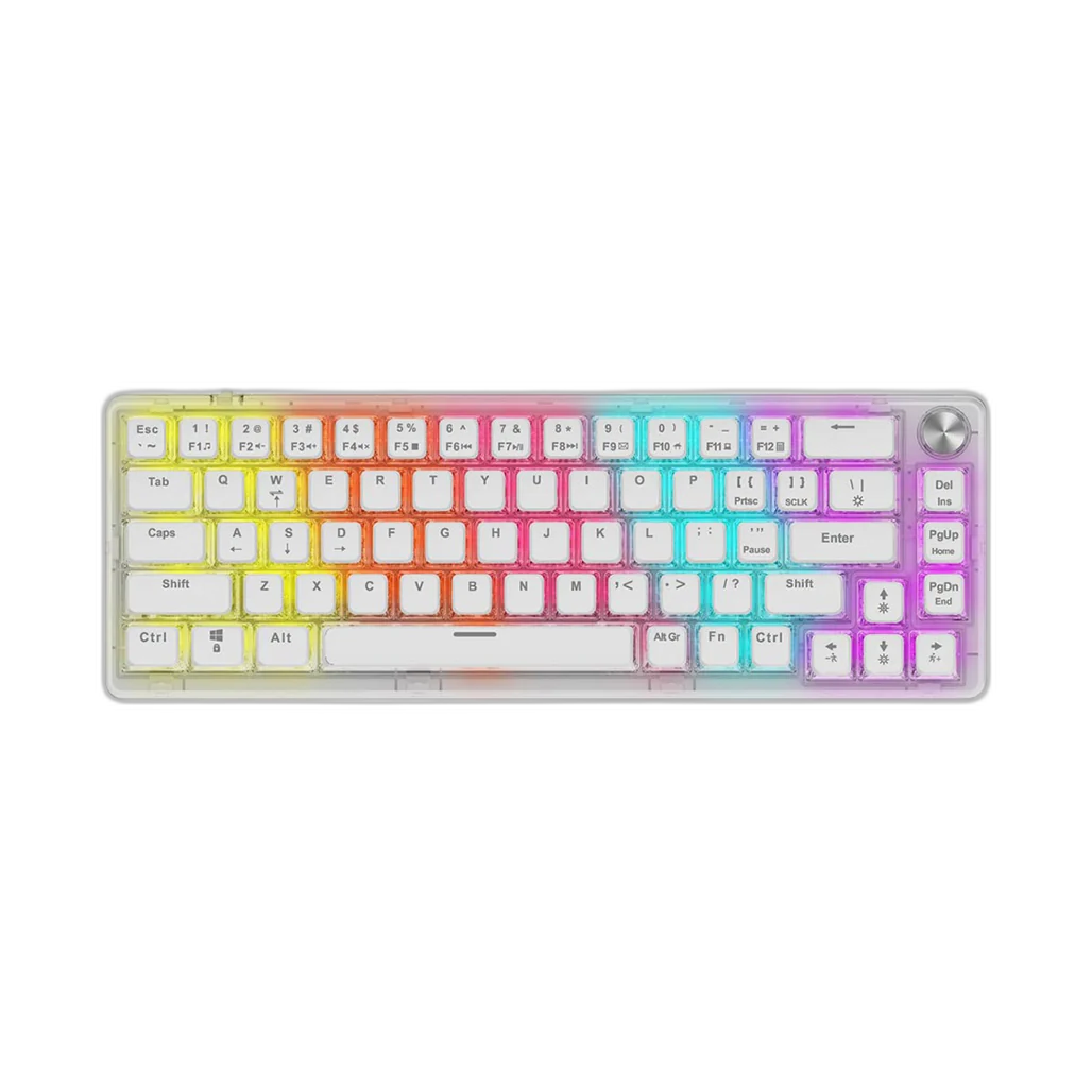 Porodo PDX223 Gaming Pudding Keycaps Mechanical Keyboard