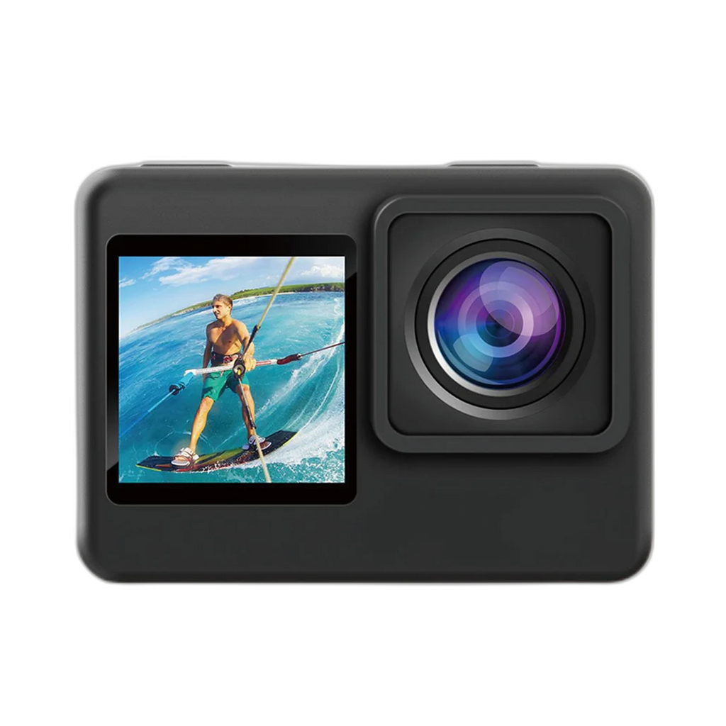 Porodo Lifestyle Waterproof 4K Action Camera 900mAh - Black