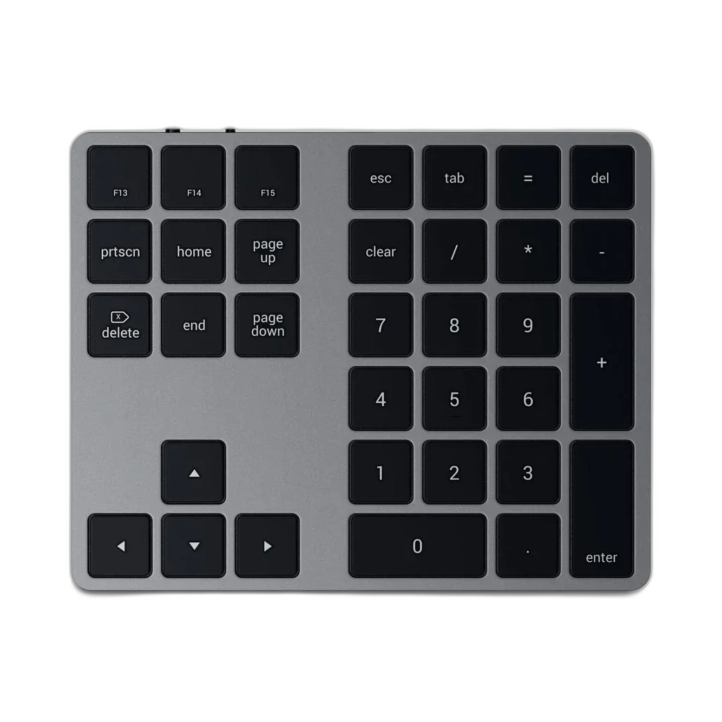 Satechi Bluetooth Extended Keyboard - Space Gray| ST-XLABKM