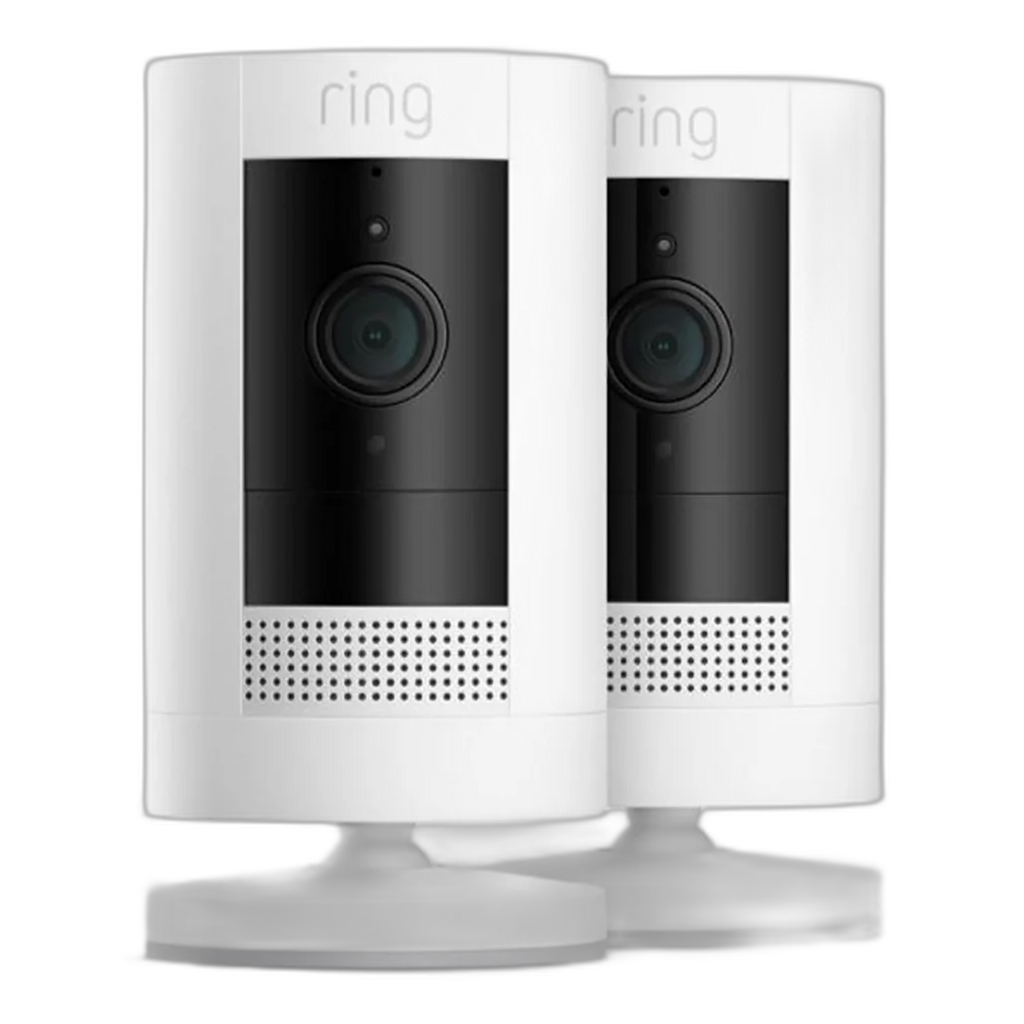 Ring Stick Up Cam 2 Pack Wireless Indoor & Outdoor Cameras