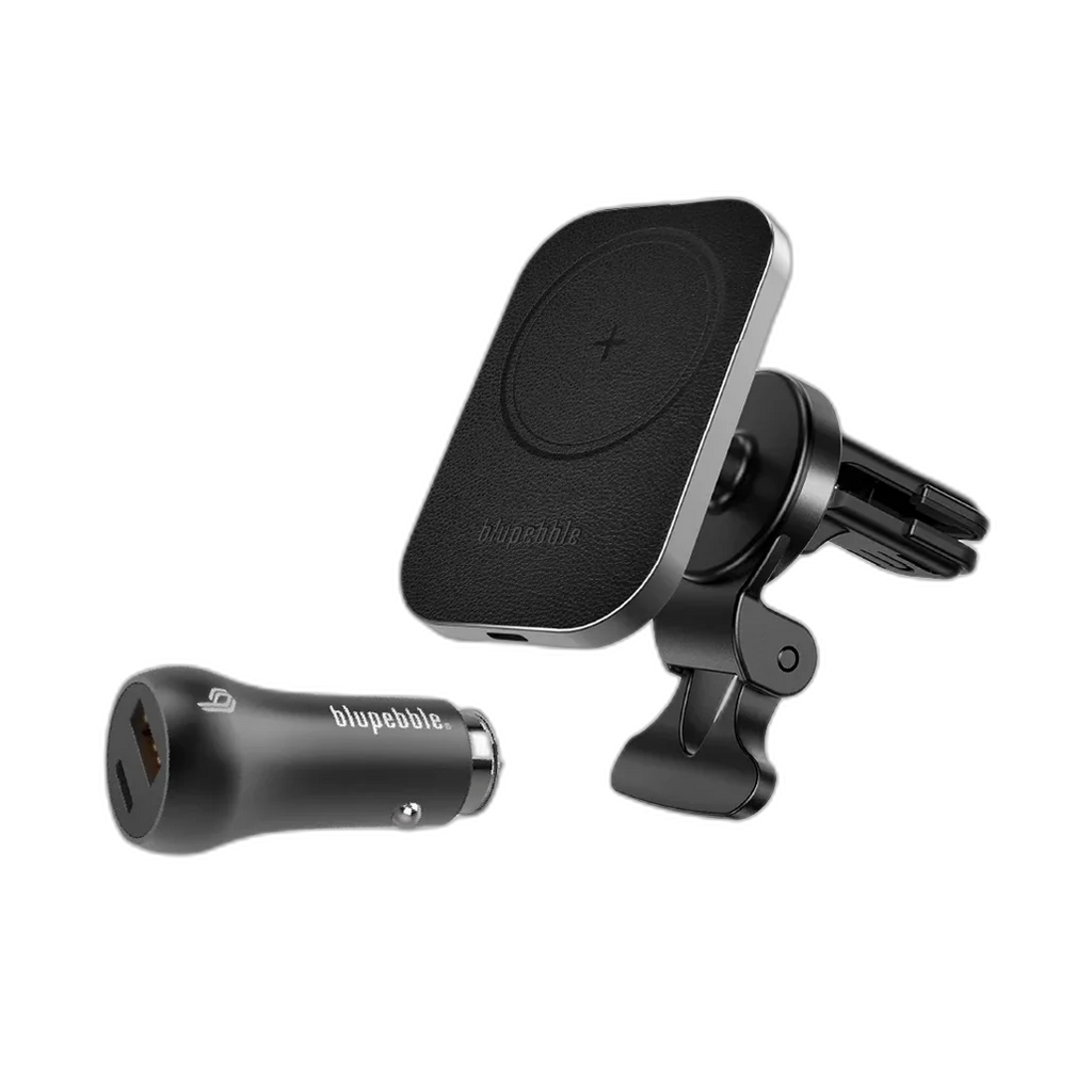 Blupebble NaviMag 3in1 Wireless Charger MagSafe Car Mount