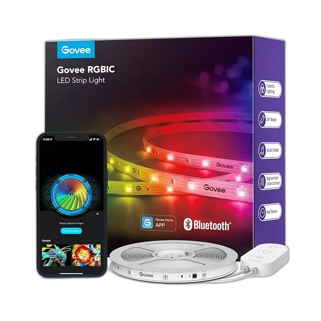 Govee RGBIC LED Strip Lights, 32.8ft Smart LED Lights