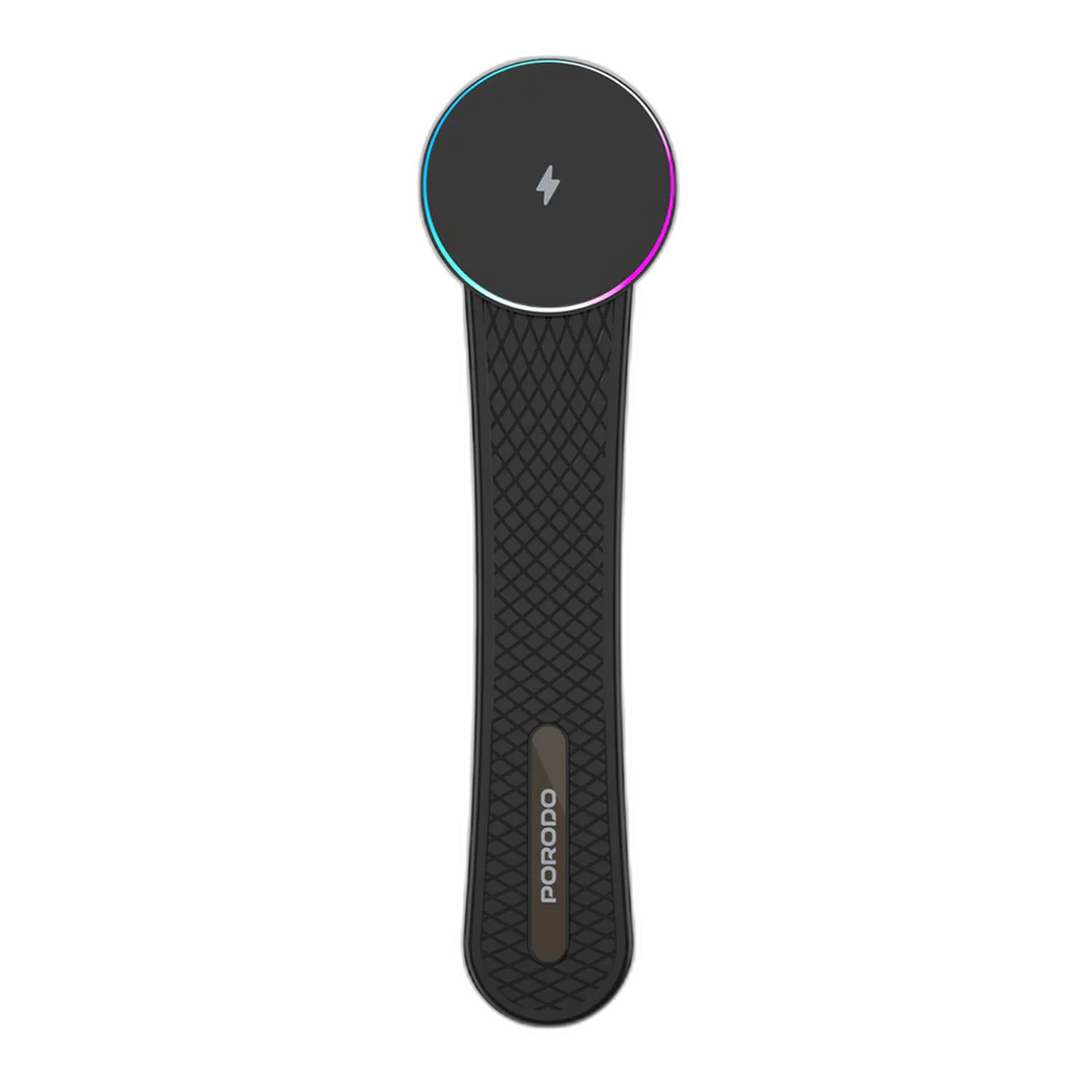 Porodo 15W Magnetic Wireless Car Mount | PD-15WMCM-BK