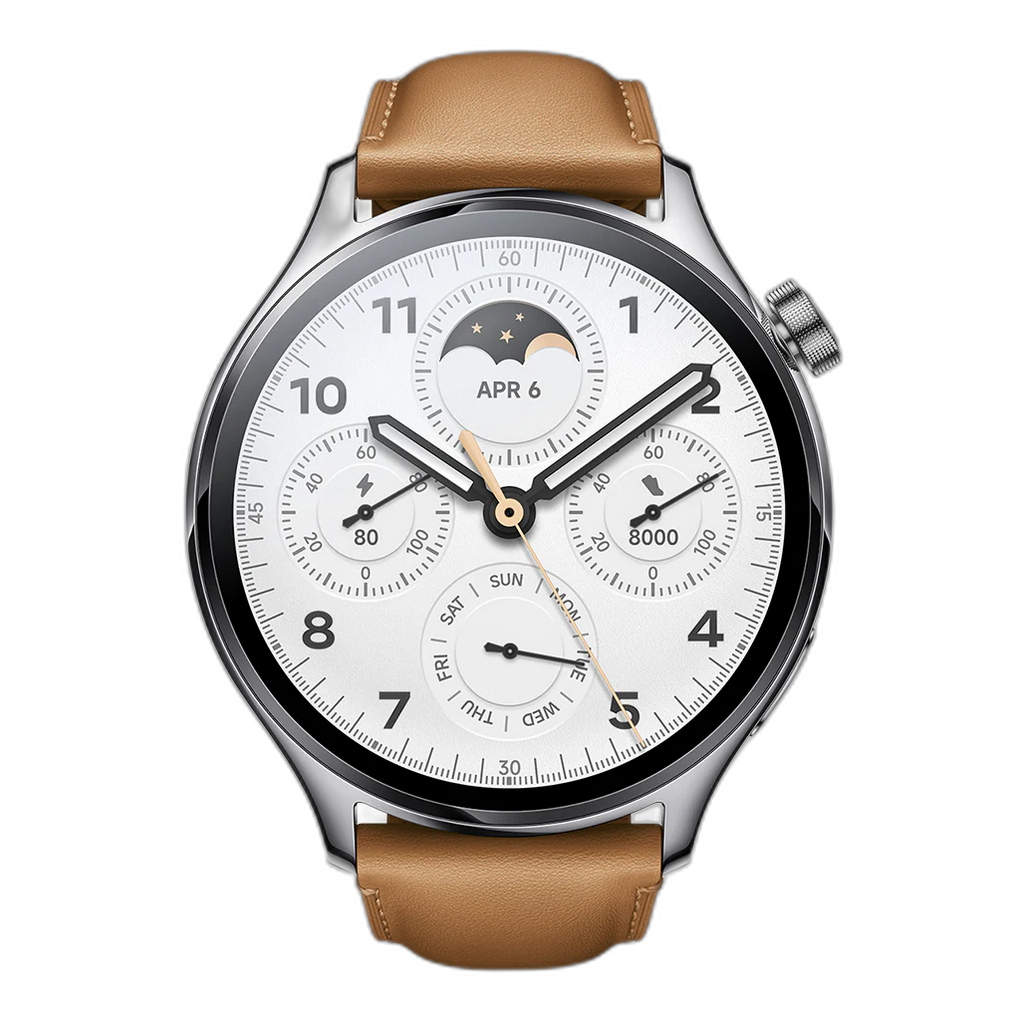 Xiaomi Watch S1 Pro - Silver Stainless Steel Case