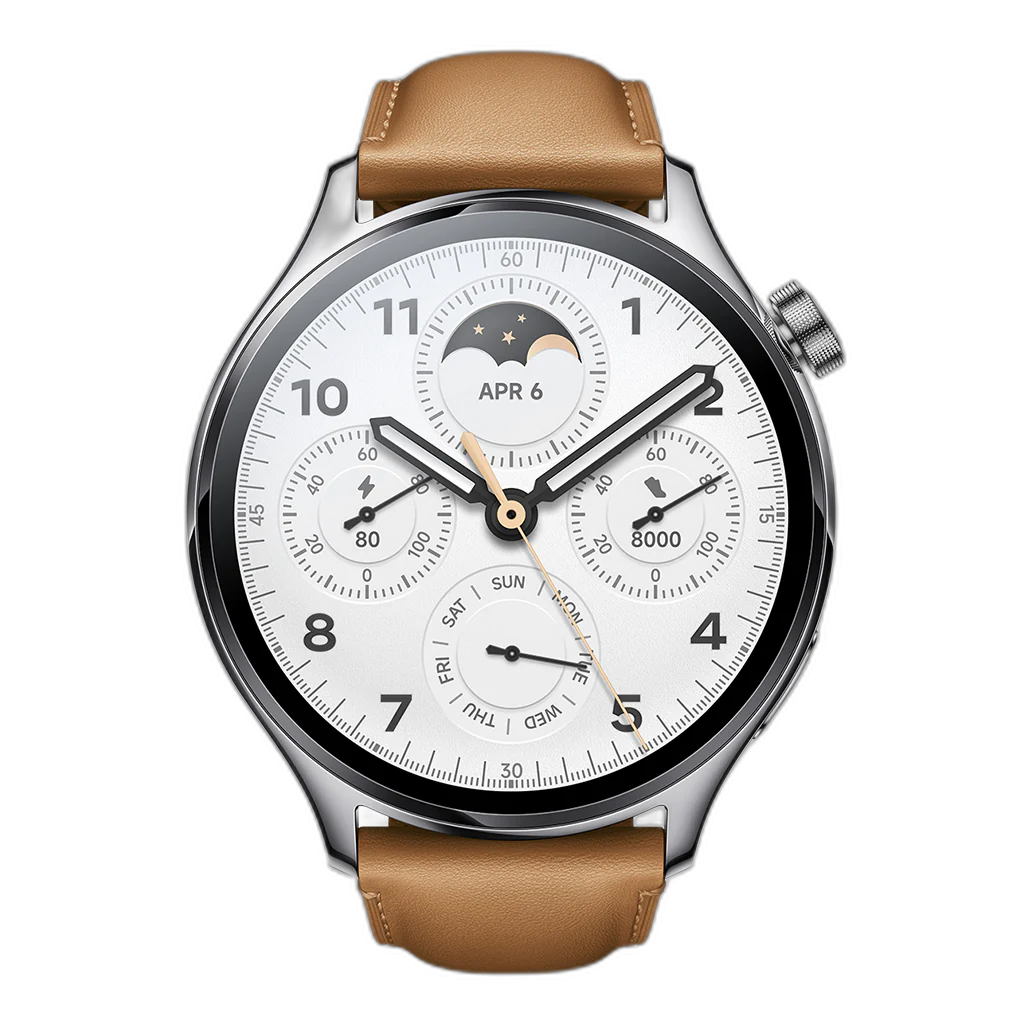 Xiaomi Watch S1 Pro - Silver Stainless Steel Case