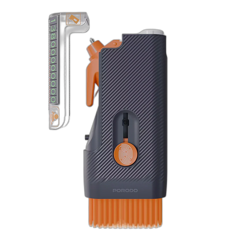 Porodo Lifestyle Emergency Car Safety & Cleaning Kit