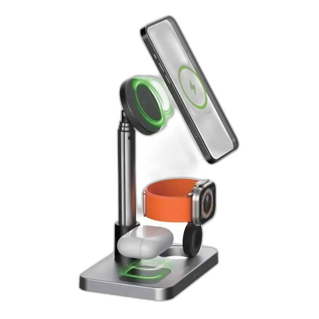 Green Lion 3-in-1 Telescopic Wireless Charger