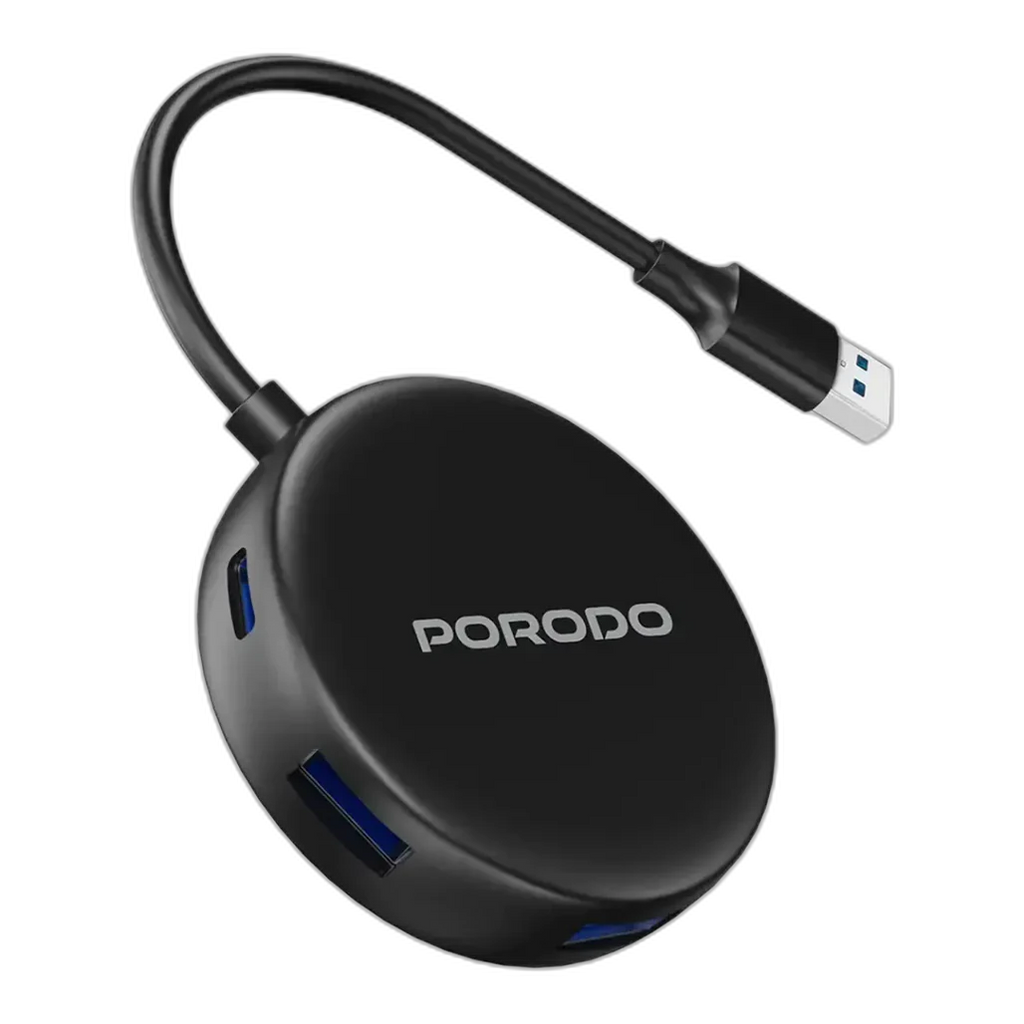 Porodo USB 3.0 Multi-Port Hub