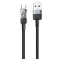 Porodo Braided 3A PD USB-A to USB-C Fast Charging Cable