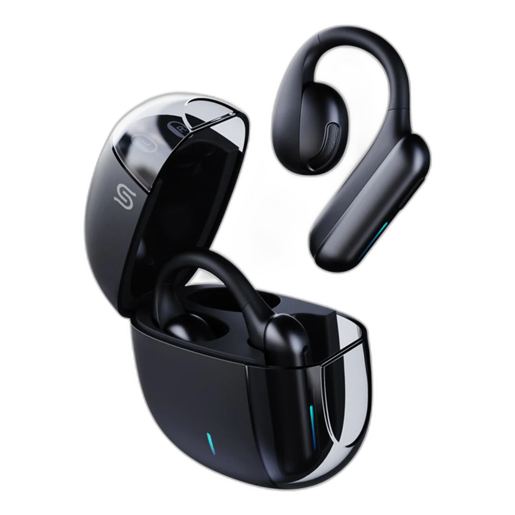 Porodo Soundtec Lune - Air Conduction TWS Earbuds - Black