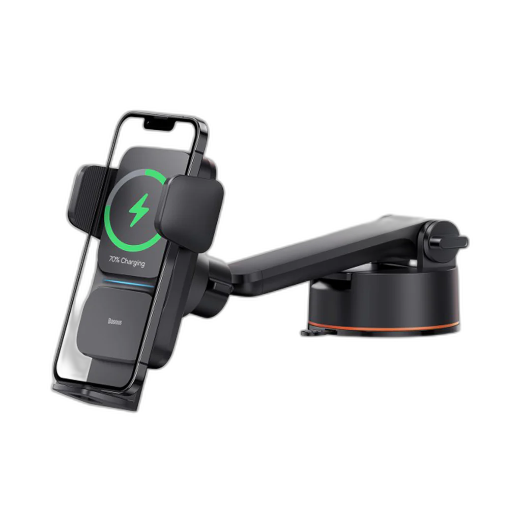 Baseus Qi 15W Wireless Car Charger and Phone Holder