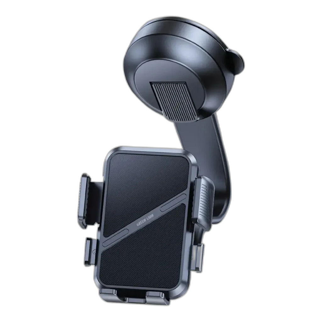 Green Lion GX-74 Suction Phone Holder - Black