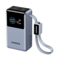 UGREEN Nexode Power Bank - 10000mAh, 55W, 2 Ports, Built-in Cable