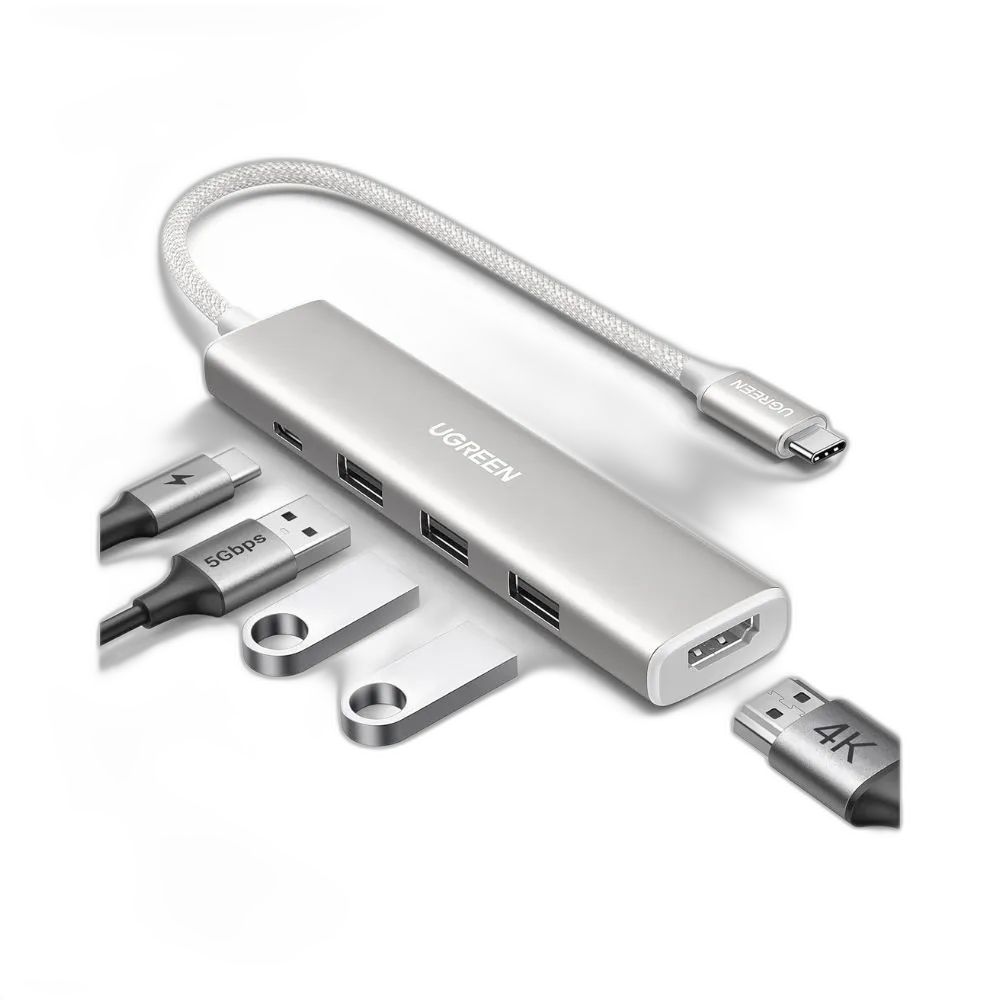UGREEN Revodok 5-in-1 USB C Hub (PD 100W, 4K@30Hz)