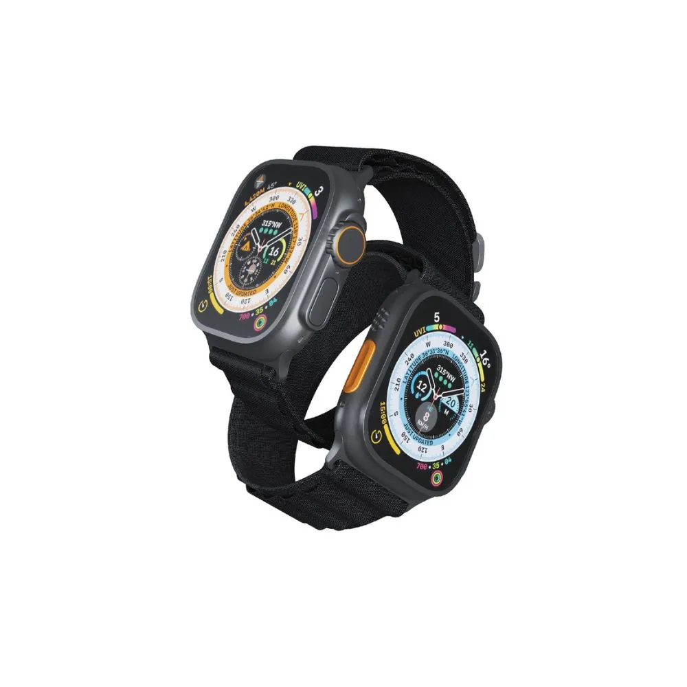 Porodo Ultra Titanium Smart Watch 2.1" Wide Screen