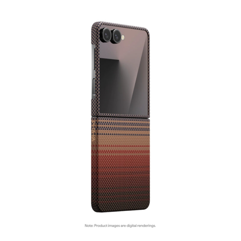 Samsung PITAKA Galaxy Z Flip 7 Edge Case (Sunset)