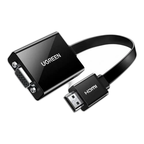 UGREEN Full HD HDMI Male to VGA Female Adapter Cable with 3.5mm Audio, Full HD Resolution - MM103 40248