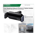 Ugreen Phone Holder Air Vent Car Mount 360 Degree Rotation Robust And Durable