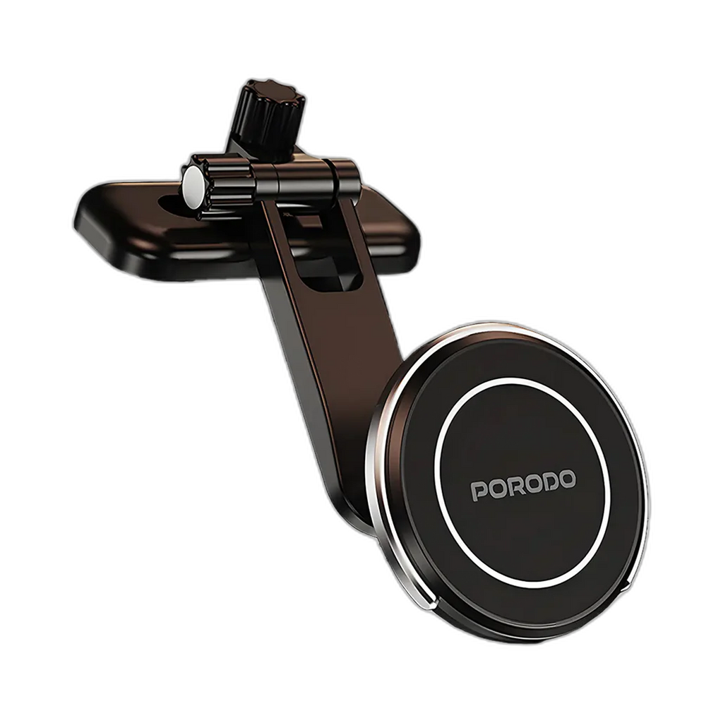 Porodo MagSpin Magnetic Phone Holder - Black