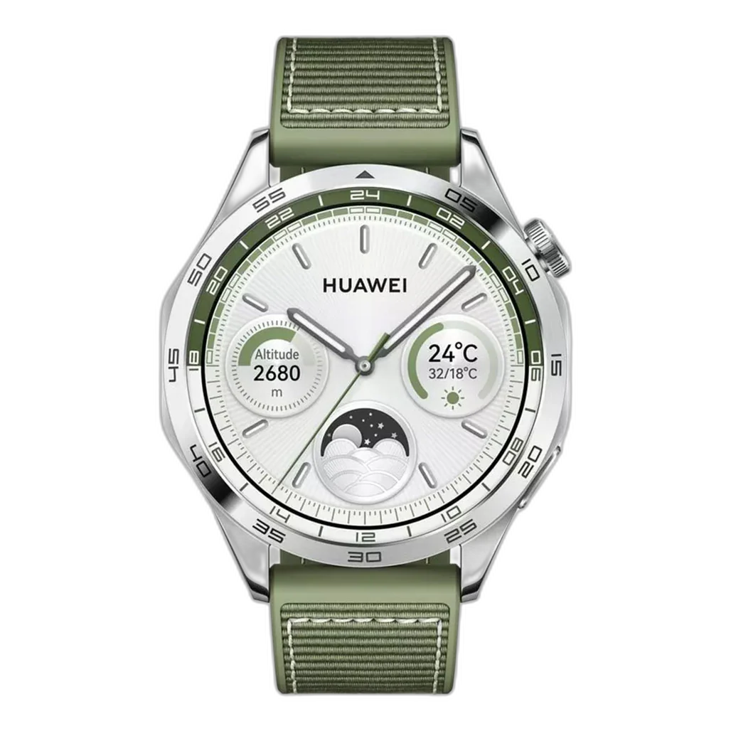 Huawei Watch GT4 PNX-B19 46mm Green Woven Strap