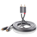 UGREEN 2RCA Stereo Audio Cable 2m Gray