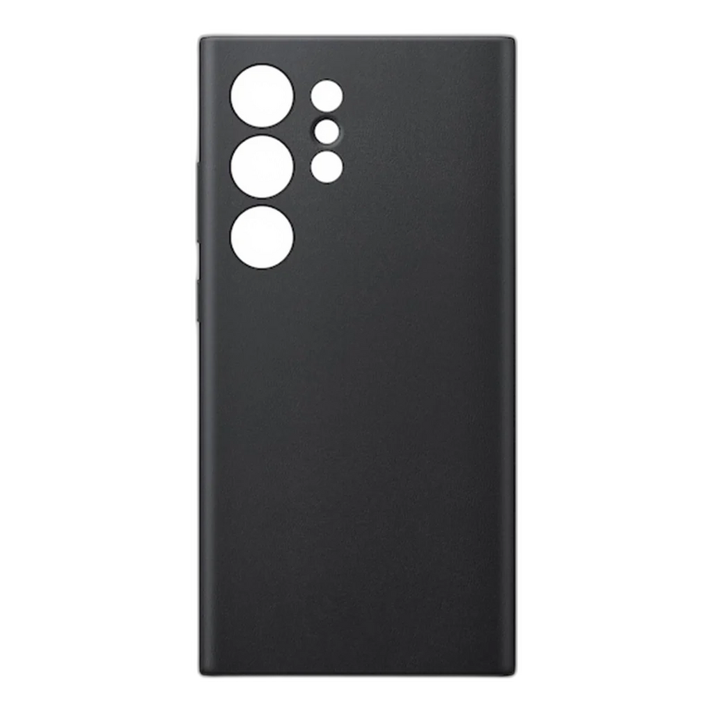 Samsung Galaxy S24 Ultra Vegan Leather Case - Black