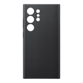 Samsung Galaxy S24 Ultra Vegan Leather Case - Black
