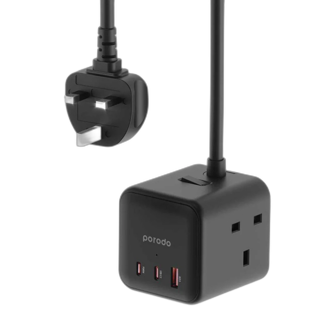 Porodo Multi-Port GaN Power Cube Charger