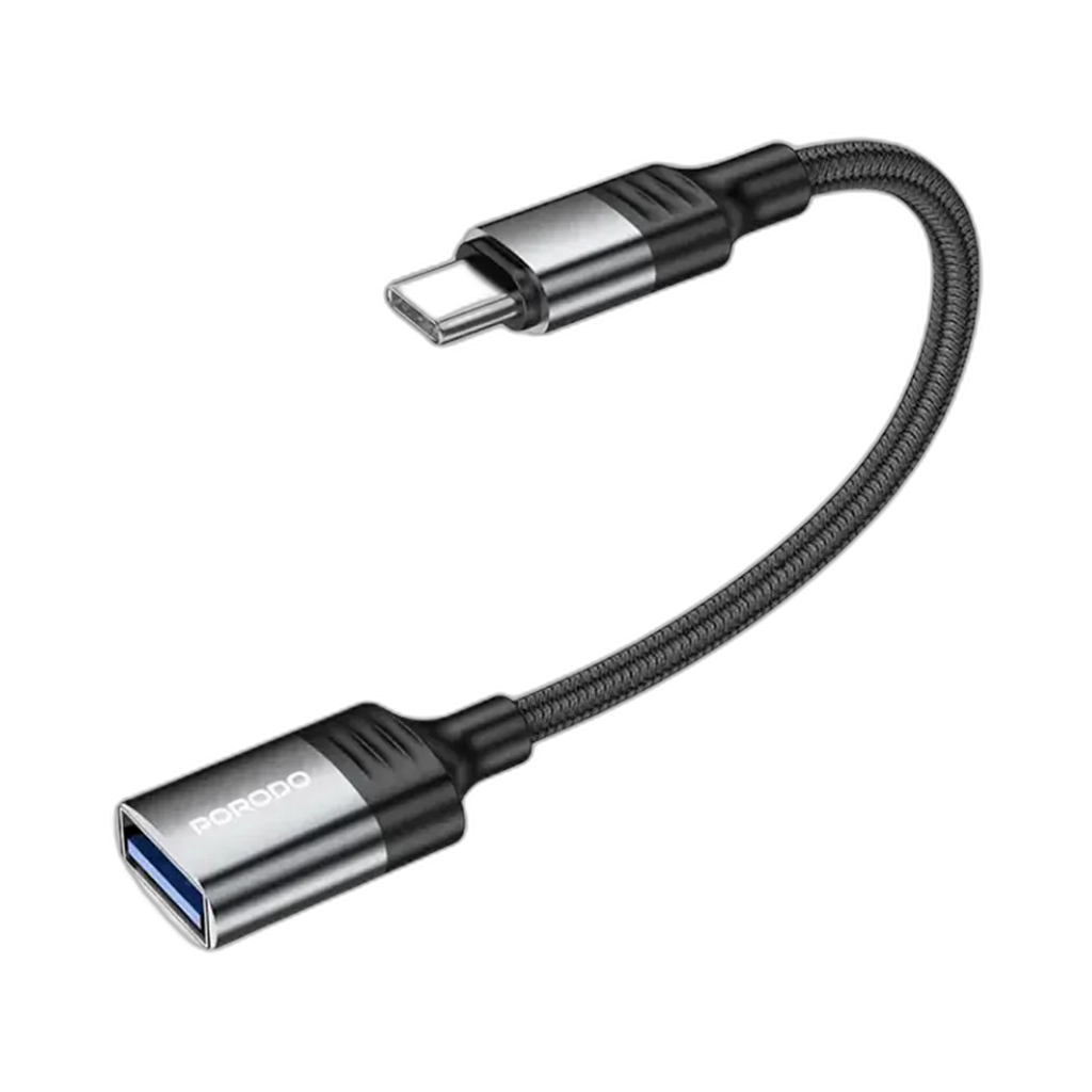 Porodo USB-C OTG Wire - Black