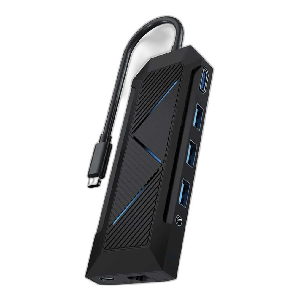 Porodo Gaming PDX520 - 9in1 USB-C Hub Gamers Edition