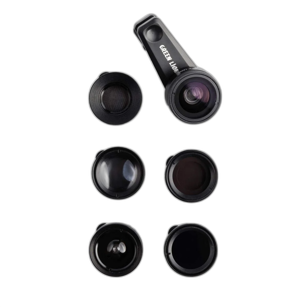 Green Lion 6 in 1 Professional Lens Kit | GN6N1PROLKTBK