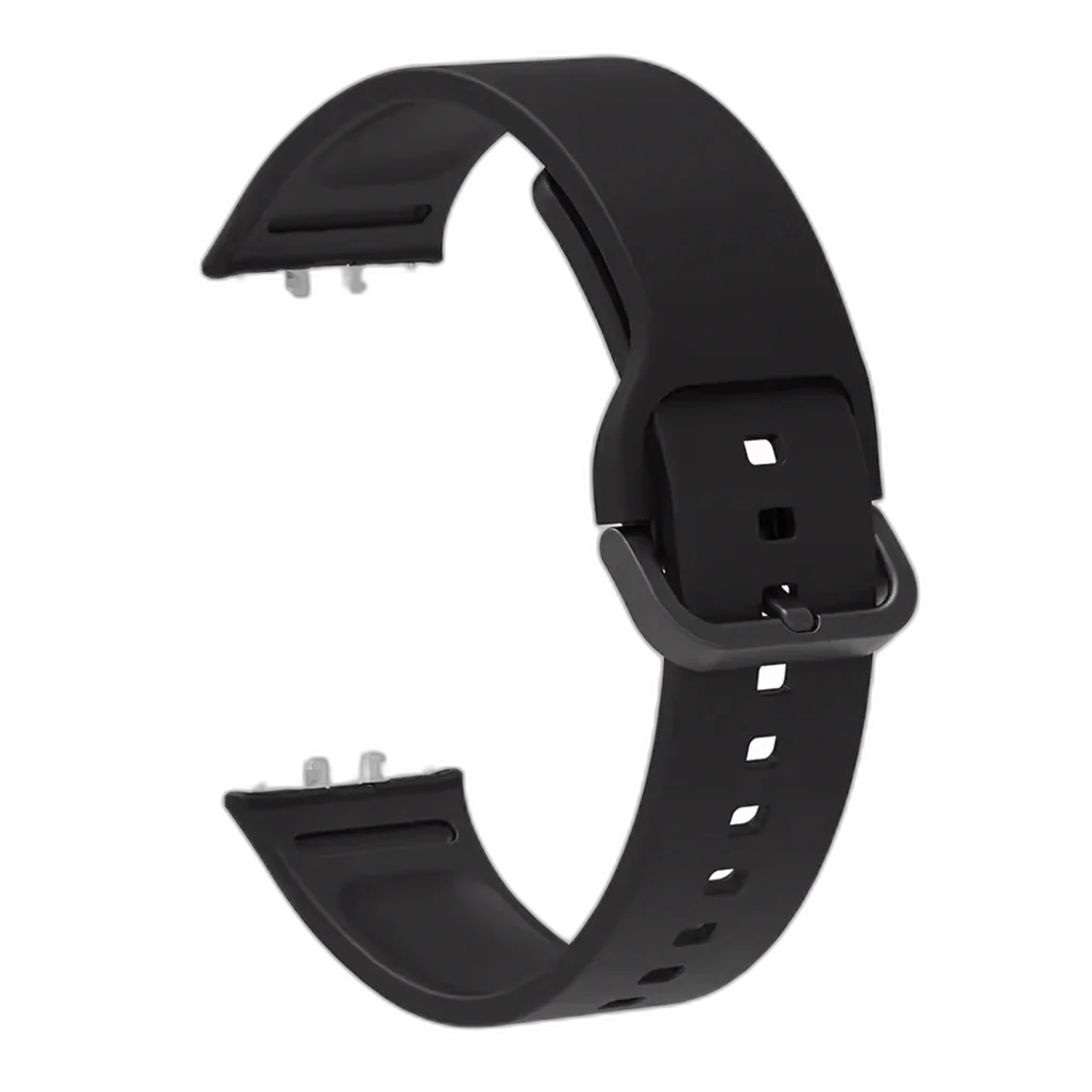Silicone Strap with Metal Buckle for Samsung Galaxy Fit 3