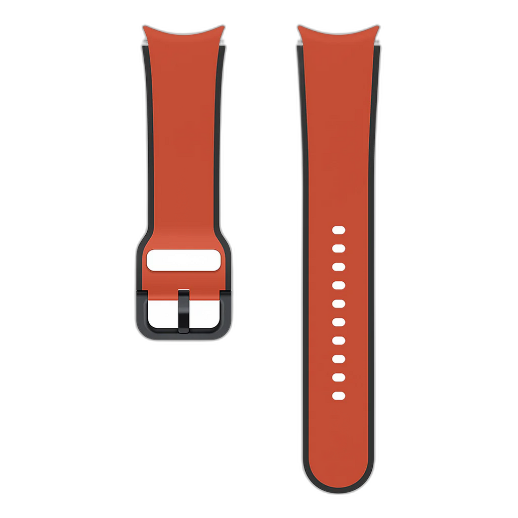Samsung Galaxy Watch Two-Tone Red/Black Sport Band