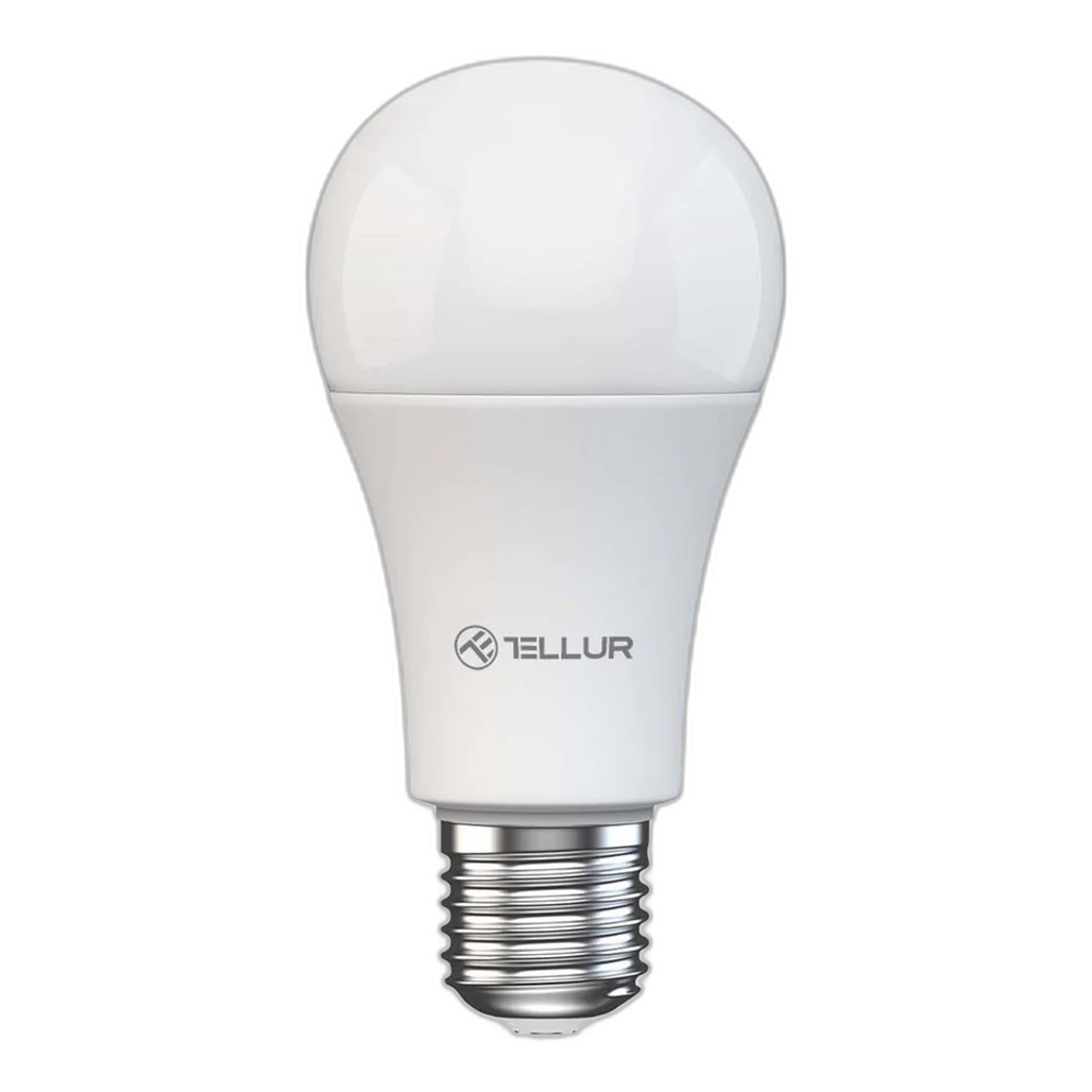 Tellur WiFi Smart Bulb E27, 9W, White/Warm/RGB, Dimmer