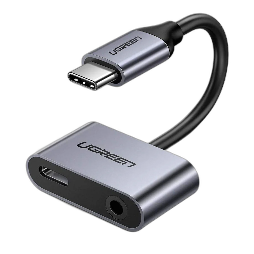 UGreen 2-Port USB-C Hub with 3.5mm Audio Jack