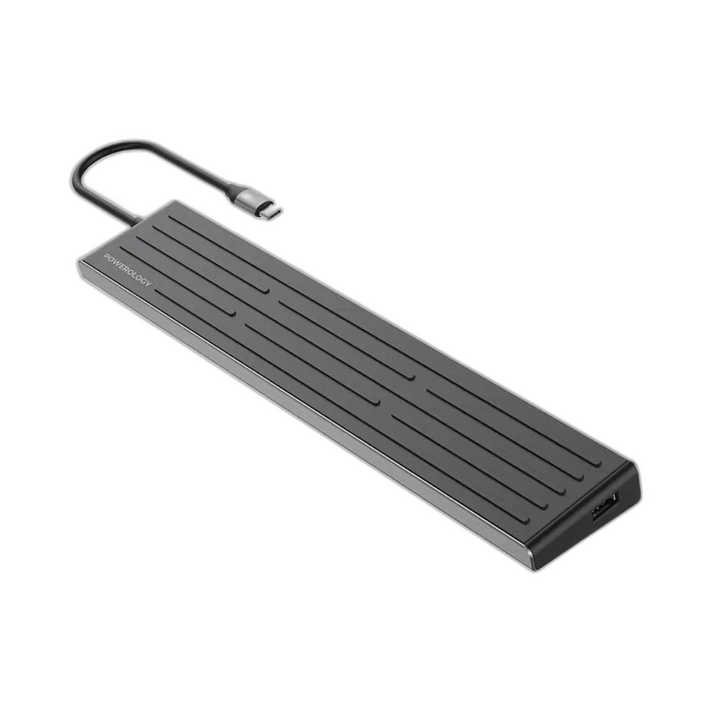 Powerology Nexis 13-in-1 Multi-Display USB-C Hub & Laptop Stand