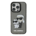 Karl Lagerfeld Case Karl & Choupette Logo for iPhone 16 Pro
