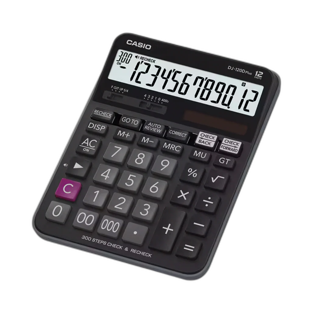 Casio DJ-120D Plus Desktop Calculator