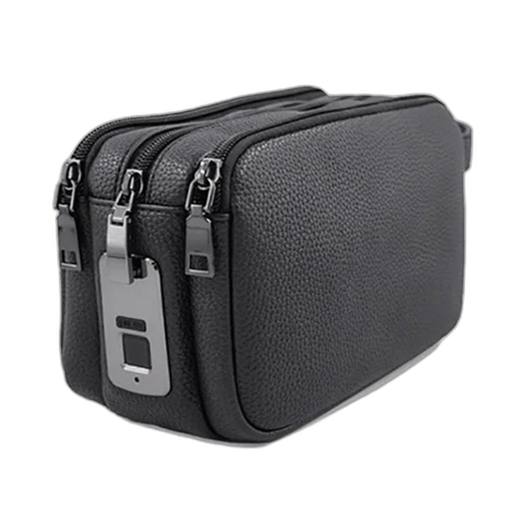 Green Lion Lyon Plus - Smart Fingerprint Pouch - Black