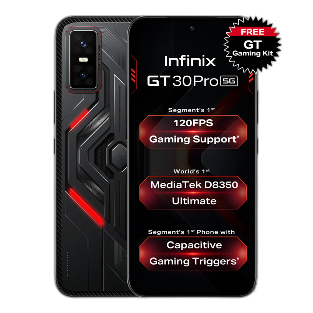 Infinix GT 30 Pro 5G Gaming Kit