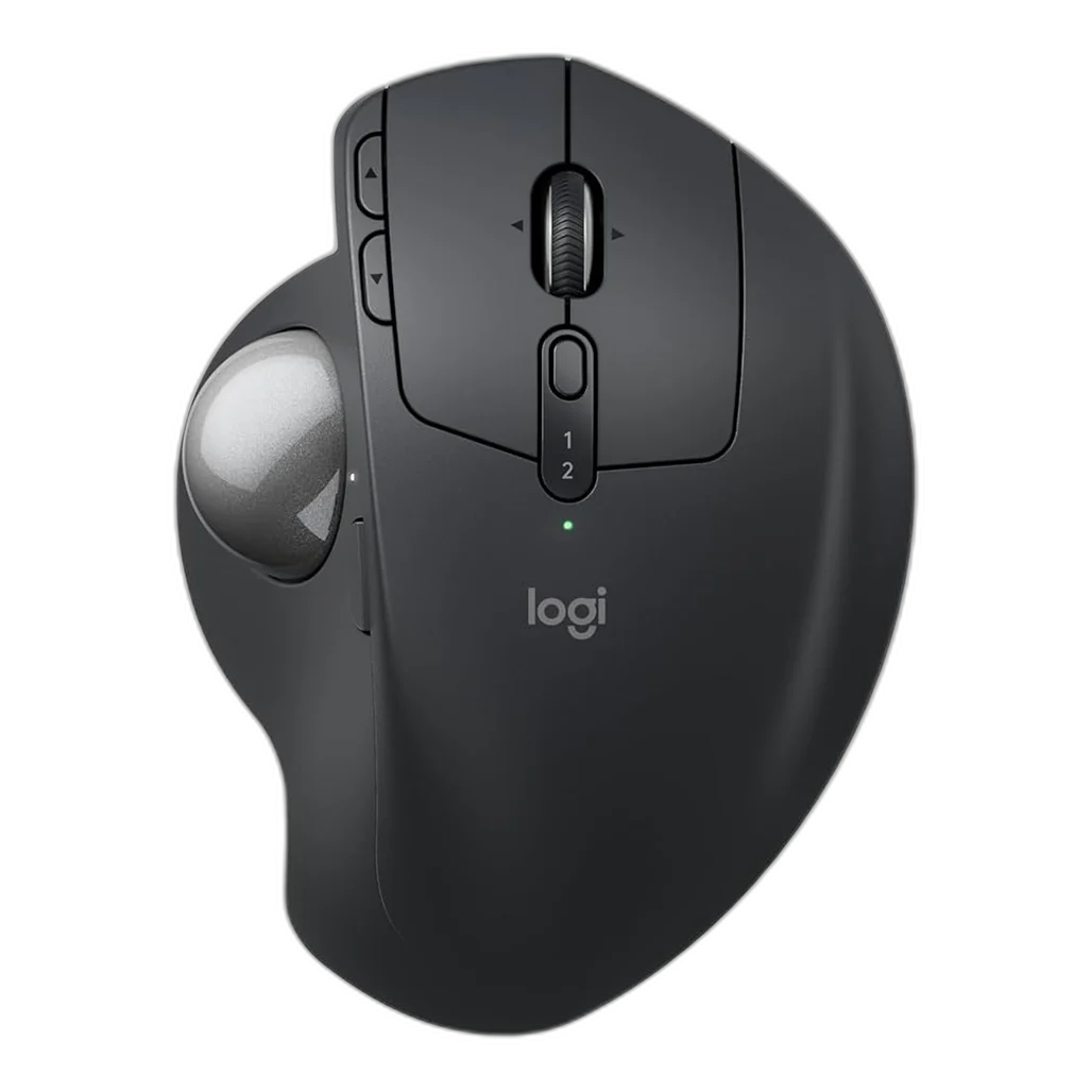 Logitech MX ERGO S PLUS Wireless Ergonomic Trackball Mouse
