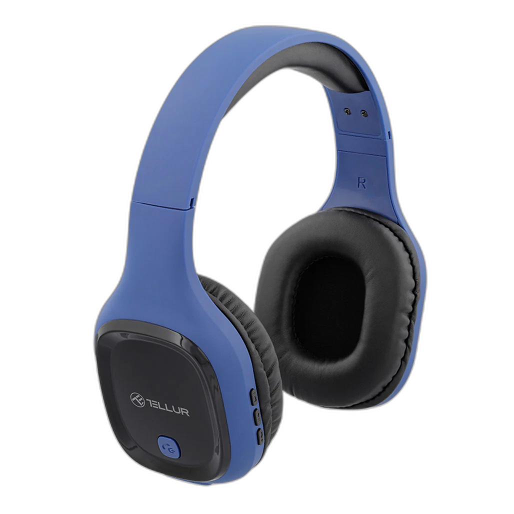 Tellur Pulse Black - Bluetooth Over-Ear Headphones
