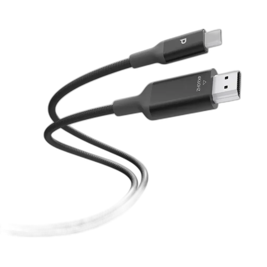 Powerology Power Sync Flex 4K USB-C to HDMI 2m Cable