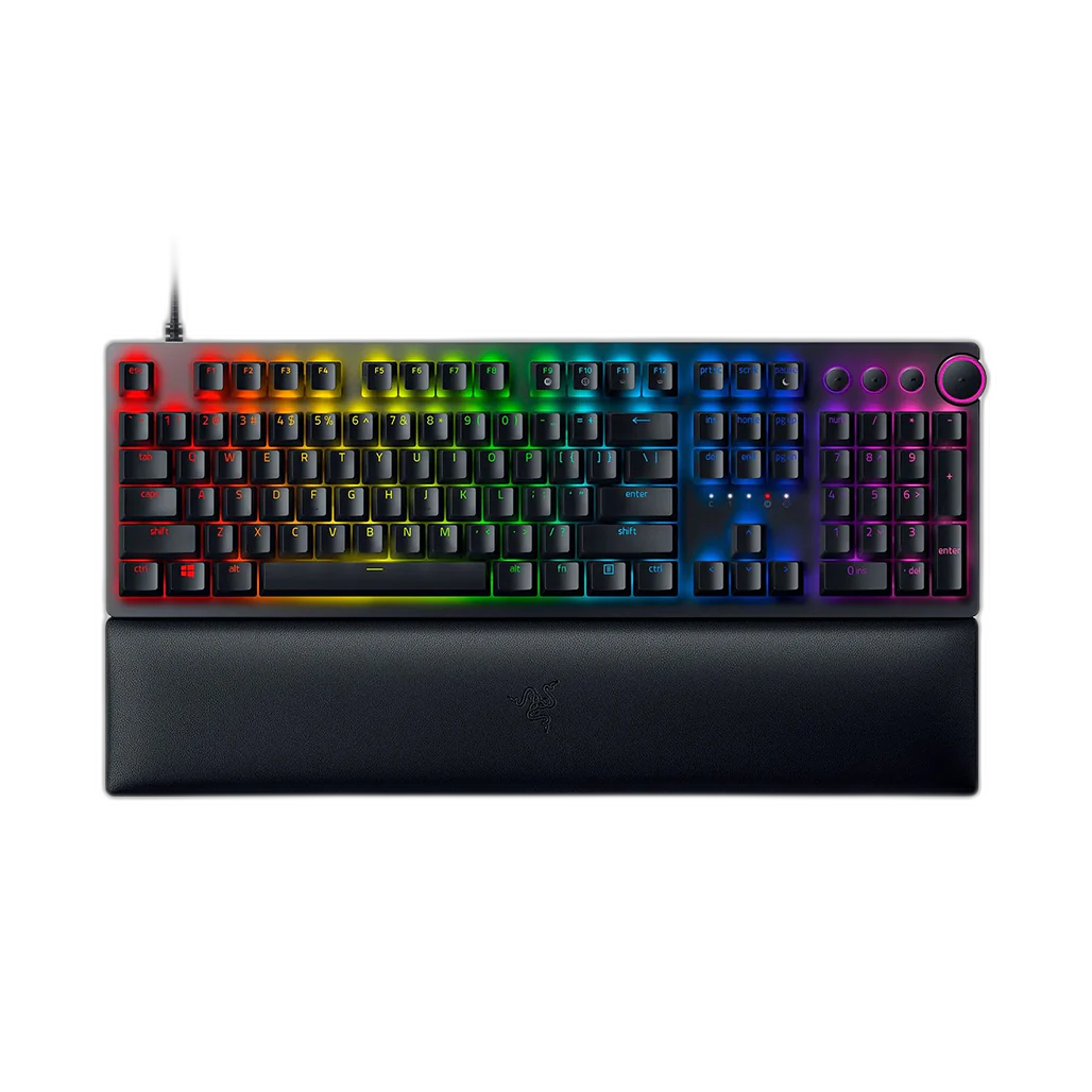Razer Huntsman V2 TKL - Gaming Keyboard - Purple Switch