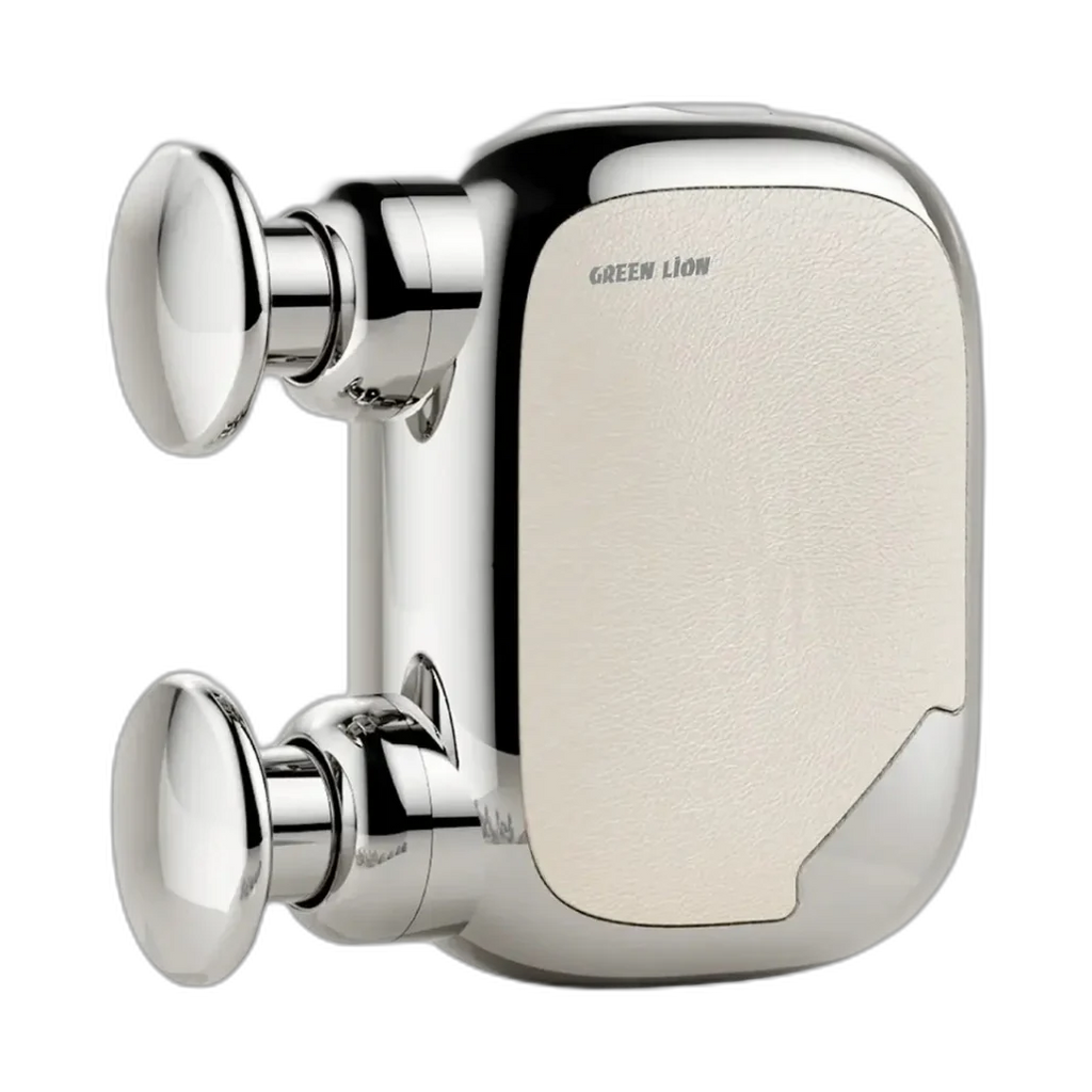 Green Lion Mini Flex Dual-Head Massage Gun - Silver