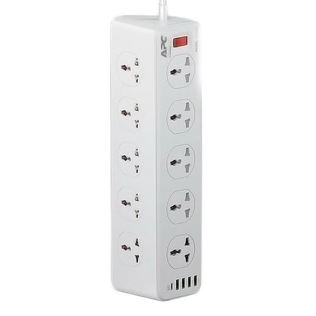 APC D14 – 8-Outlet Surge Protector Power Strip